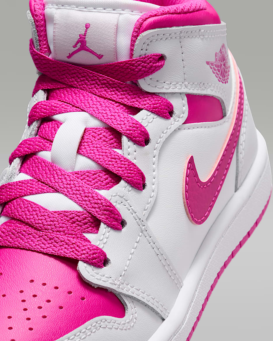 Chaussure Jordan 1 Mid pour enfant. Nike FR